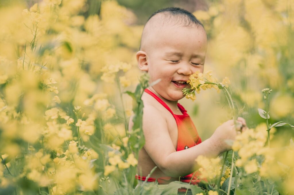 child, boy, flower background, flowers, meadow, cute, kid, beautiful flowers, nature, young, childhood, baby, toddler, flower wallpaper, posing, portrait